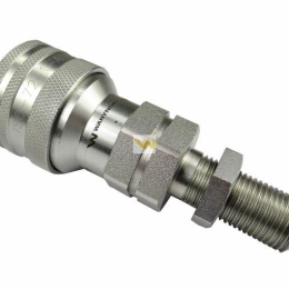 Szybkozłącze hydrauliczne gniazdo long M16x1.5 gwint zewnętrzny EURO (9100816GL) (ISO 7241-A) Waryński