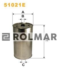 Filtr oleju 51021E Wix