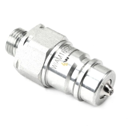 Szybkozłącze hydrauliczne wtyczka M16x1.5 gwint zewnętrzny EURO (9100816W) (ISO 7241-A) z eliminatorem ciśnienia Waryński