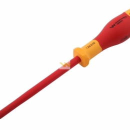 Wkrętak  płaski izolowany 6 x 150 mm. VDE, stal S2, Waryński