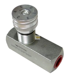 Zawór dławiąco-zwrotny WRFU 90 3/4"BSP Waryński