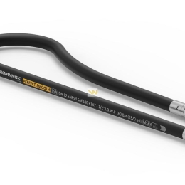 Przewód hydrauliczny gładki z uszczelnieniem - gwint M22x1.5 proste L-1100mm DN12-1SN (AB-13-1100; P11P21) Cyklop (7214/07-099/0) 16.0MPa Waryński