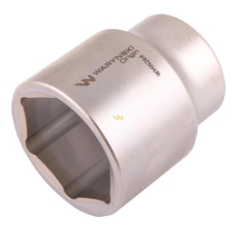 Nasadka sześciokątna 3/4". 42 mm. CrV50BV30. DIN 3124. Waryński