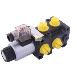 Dzielnik, zawór, elektrozawór kierunkowy elektromagnetyczny kontroli W-E12DVS6/2 (DVS6/50L) G1/2" 50L Waryński