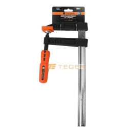 Ścisk stolarski śrubowy, TYP F  120x300 mm, Teger