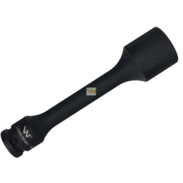 Nasadka udarowa 1/2", sześciokątna slim ze stali CrMo 24mm długość 150 mm, stosowane w mechanice do kluczy udarowych, Waryński