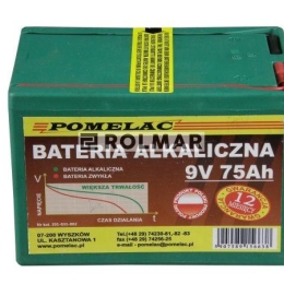 Bateria alkaliczna 9V 75Ah do ECOSTOP