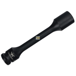 Nasadka udarowa 1/2", sześciokątna slim ze stali CrMo 19mm długość 150 mm, stosowane w mechanice do kluczy udarowych, Waryński