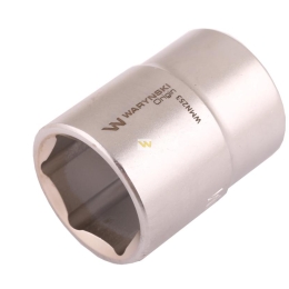 Nasadka sześciokątna 3/4". 29 mm. CrV50BV30. DIN 3124. Waryński