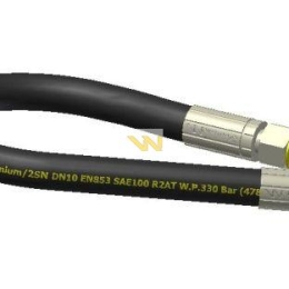 Przewód hydrauliczny 330 bar gwint M18x1.5 proste L-500mm DN10-2SN 5040320790 Bizon (AA-10-500; P11P11) 33MPa Waryński