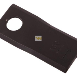 Nóż. nożyk kosiarka lewy 88x40x3mm otwór 16.25 zastosowanie 56151000 Kuhn WARYŃSKI ( sprzedawane po 25 )
