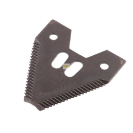 Nóż żniwny 80x76x2.8mm otwór 6.5 zastosowanie Z52672 Schumacher WARYŃSKI ( sprzedawane po 25 )