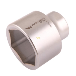 Nasadka sześciokątna 3/4". 58 mm. CrV50BV30. DIN 3124. Waryński