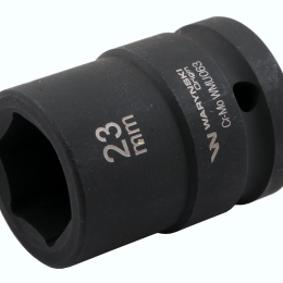 Nasadka udarowa sześciokątna 3/4". 23 mm. CrMo. DIN 3129. Waryński