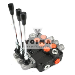Rozdzielacz hydrauliczny 3-sekcyjny 120L VOIMA