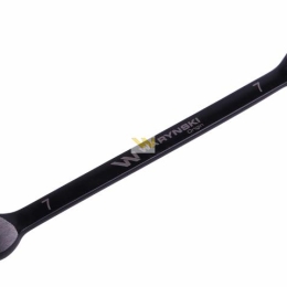 Klucz płasko-oczkowy 7 mm CrV standard ASME B107-2010 Waryński