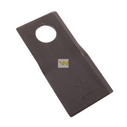 Nóż. nożyk kosiarka prawy 110x50x3mm otwór 21 zastosowanie 4047015 Galfre WARYŃSKI ( sprzedawane po 25 )