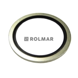 Podkładka metalowo gumowa z prowadzeniem BSP 3/8" (sprzedawane po 100 )