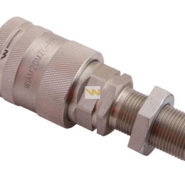 Szybkozłącze hydrauliczne gniazdo long z eliminatorem ciśnienia M20x1.5 gwint zewnętrzny EURO PUSH-PULL (ISO 7241-A) Waryński