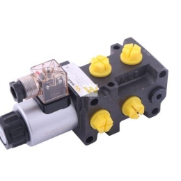 Dzielnik, zawór, elektrozawór kierunkowy elektromagnetyczny kontroli W-E38DVS6/2 (DVS6/50 L/MIN) G3/8" 50L Waryński