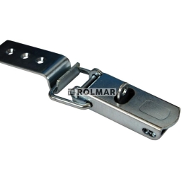 Spinacz. zaczep. zamek burty uniwersalny 155 mm x 30 mm. ze skoblem. klamra z drutu fi-5mm