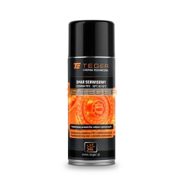 Smar serwisowy czerwony PTFE - 50°C do 150 °C  400 ml / TEGER