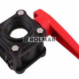 Zawór kulowy manualny 2 drożny serii 453 złącze gwintowane 1 1/2" opryskiwacz Arag