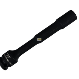 Nasadka udarowa 1/2", sześciokątna slim przelotowa ze stali CrMo 14mm długość 150 mm, stosowane w mechanice do kluczy udarowych, Waryński