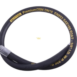 Przewód hydrauliczny 330 bar gwint M18x1.5 proste GZ L-800mm DN10-2SN (BB-10-800; P21P21) 33MPa Waryński