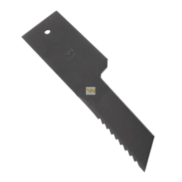 Nóż, stały rozdrabniacz słomy sieczkarnia 198x50x3mm otwór 6.5 zastosowanie Z59033 280910Z John Deere WARYŃSKI, Waryński