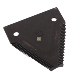 Nóż żniwny 80x76x2.7mm otwór 6.3 zastosowanie 87728899 New Holland WARYŃSKI ( sprzedawane po 25 )
