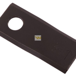 Nóż. nożyk kosiarka lewy 93x40x3mm otwór 16.2 zastosowanie 56151200 Kuhn WARYŃSKI ( sprzedawane po 25 )