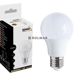 Żarówka LED (SAMSUNG LED) 230V E27 A60 9.5W 880LM 3000K barwa ciepła (sprzedawane po 10)
