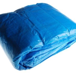 Plandeka LEKKA 10x15m (niebieska) gramatura 55g/m2