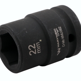 Nasadka udarowa sześciokątna 3/4". 22 mm. CrMo. DIN 3129. Waryński