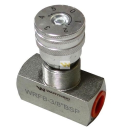 Zawór dławiący WRFB 90 3/8"BSP Waryński