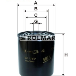 Filtr Oleju WL7160 Wix