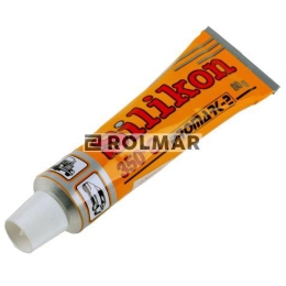 Silikon uszczelniająco-klejący 350 C 80 ml Czarny