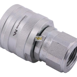 Szybkozłącze hydrauliczne skręcane wtyczka G1/2"BSP gwint wewnętrzny 300bar Waryński