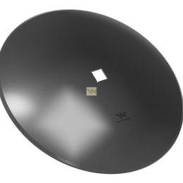 Talerz gładki fi 660 otwór 40x40 stal borowa WARYŃSKI R