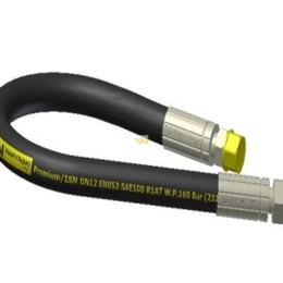 Przewód hydrauliczny 160 bar gwint M22x1.5 proste L-1500mm DN12-1SN  (AB-13-1500; P11P21) 16MPa Waryński