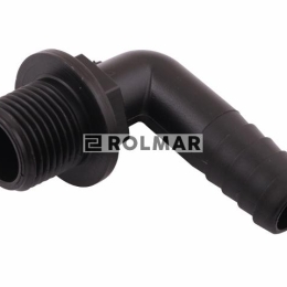 Kolanko 90 węża gwintowane męska 1/2" na wąż 16mm Arag