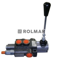 Rozdzielacz hydrauliczny jednosekcyjny z zatrzaskiem (1) 40L