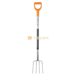 Widły gospodarcze 4-zębne na metalowym trzonku - Standard (dł. 1300 mm) Extreme / TEGER