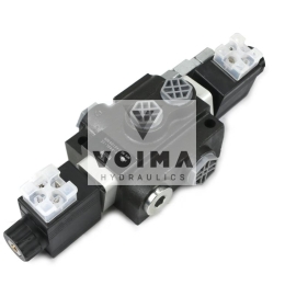 Rozdzielacz hydrauliczny 1-sekcyjny sterowany elektrycznie 12V 40L VOIMA