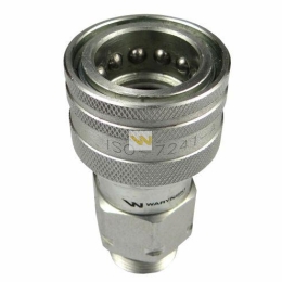 Szybkozłącze hydrauliczne gniazdo M22x1.5 gwint zewnętrzny EURO (9100822G) (ISO 7241-A) Waryński