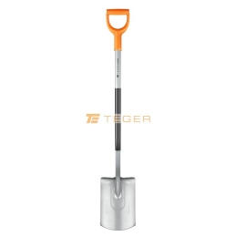 Szpadel prosty na metalowym trzonku Extreme / TEGER