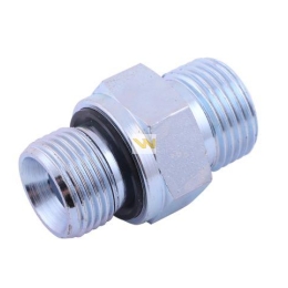 Złącze hydrauliczne proste BB (przyłączka) M22x1.5 (15L) x 1/2" BSP z uszczelnieniem XGE15LR-1/2"ED (G1/2X22) Waryński ( sprzedawane po 10 )