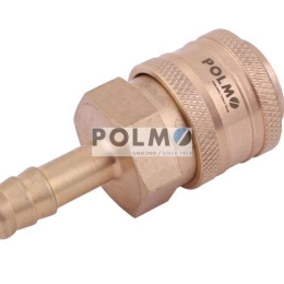 Szybkozłącze pneumatyczne P26 NW7.2 gniazdo pod wąż DN06mm POLMO ( sprzedawane po 5 )