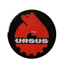Emblemat, naklejka wypukła 3D-w1 ORYGINAŁ URSUS ( sprzedawane po 5 )